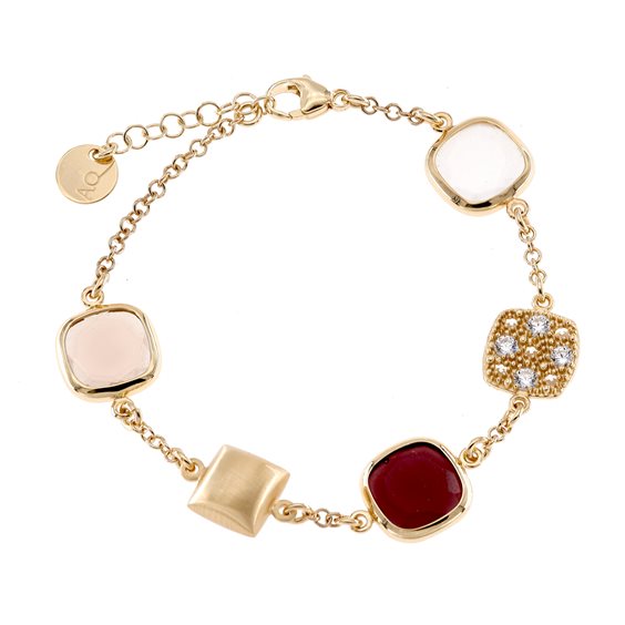 Bracciale Aquaforte Donna Caramelle Reverse in Argento Cubic Zirconia H4182617 - H4182617